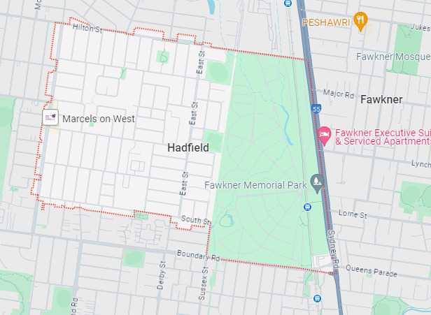 Hadfield map area